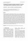 Research paper thumbnail of Evaluation Of Learning Environment, Approach To Learning, And Learning Outcomes In Indonesian University Context