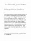 Research paper thumbnail of On the evolution of “Cleaner Production” as a concept and a practice