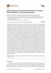 Research paper thumbnail of Cyclic Response of Steel Fiber Reinforced Concrete Slender Beams; an Experimental Study