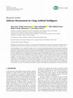 Research paper thumbnail of Software Measurement by Using Artificial Intelligence