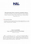 Research paper thumbnail of Reconstructing Native American population history