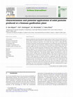 Research paper thumbnail of Characterization and potential applications of gamma irradiated chitosan and its blends with poly(vinyl alcohol)