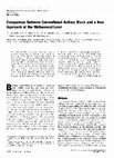 Research paper thumbnail of Comparison Between Conventional Axillary Block and a New Approach at the Midhumeral Level