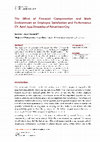 Research paper thumbnail of The Effect of Financial Compensation and Work Environment on Employee Satisfaction and Performance CV. Amri Jaya Dinamika of Pekanbaru City