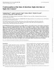 Research paper thumbnail of Contraception at the time of abortion: high-risk time or high-risk women?