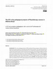 Research paper thumbnail of The ICF in the pedagogical projects of Physiotherapy courses in Midwest Brazil