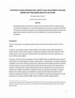 Research paper thumbnail of Potential Future Exposure (PFE), Credit Value Adjustment (CVA) and Wrong Way Risk (WWR) Analytic Solutions