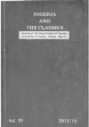 Research paper thumbnail of Poverty Reduction in Nigeria: The Roles of Proverbs’. Nigeria and the Classics: