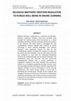 Research paper thumbnail of Religious Brothers’ Emotion Regulation to Pursue Well-Being in Online Learning