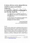 Research paper thumbnail of Obra Cênica Como Experiência Estética Para a Primeira Infância