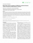 Research paper thumbnail of Missed takes towards a pandemic of COVID-19? A systematic literature review of Coronavirus related diseases in Pakistan