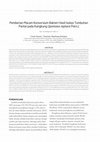 Research paper thumbnail of Pemberian Macam Konsorsium Bakteri Hasil Isolasi Tumbuhan Pantai pada Kangkung (Ipomoea reptans Poirs.)