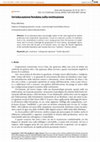 Research paper thumbnail of Un’educazione fondata sulla restituzione