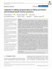 Research paper thumbnail of Adaptation to milking agropastoralism in Chilean goat herders and nutritional benefit of lactase persistence