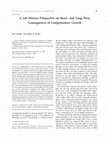 Research paper thumbnail of A Life‐History Perspective on Short‐ and Long‐Term Consequences of Compensatory Growth