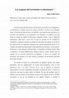 Research paper thumbnail of Los orígenes del terrorismo revolucionario