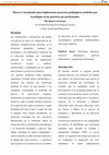 Research paper thumbnail of Marcos Conceptuales para implementar proyectos pedagógicos mediados por tecnologías en las prácticas pre profesionales