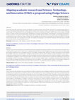 Research paper thumbnail of Aligning academic research and Science, Technology, and Innovation (ST&I): a proposal using Design Science