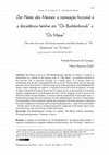 Research paper thumbnail of Der Name des Mannes: a nomeação ficcional e a decadência familiar em “Os Buddenbrook” e “Os Maia”