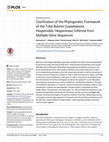 Research paper thumbnail of Clarification of the Phylogenetic Framework of the Tribe Baorini (Lepidoptera: Hesperiidae: Hesperiinae) Inferred from Multiple Gene Sequences