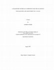 Research paper thumbnail of A TRANSITORY INTERFACE COMPONENT FOR THE IN-CONTEXT VISUALIZATION AND ADJUSTMENT OF A VALUE A Thesis by ANDREW WEBB