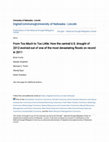 Research paper thumbnail of From Too Much to Too Little: How the central U.S. drought of 2012 evolved out of one of the most devastating floods on record in 2011