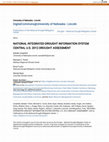 Research paper thumbnail of National Integrated Drought Information System Central U.S. 2012 Drought Assessment