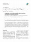 Research paper thumbnail of Investigation of Coronal Leakage of Root Fillings after Smear Layer Removal with EDTA or Er,Cr:YSGG Laser through Capillary Flow Porometry