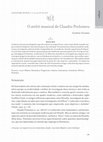 Research paper thumbnail of O ateliê musical de Claudio Ptolomeu