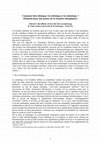 Research paper thumbnail of Comment faire dialoguer stylistique et sémiotique ? Éléments pour une pensée de la frontière disciplinaire