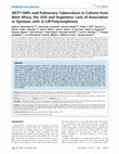 Research paper thumbnail of MCP1 SNPs and Pulmonary Tuberculosis in Cohorts from West Africa, the USA and Argentina: Lack of Association or Epistasis with IL12B Polymorphisms