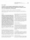 Research paper thumbnail of Treatment of post-transplant lymphoproliferative disease with induction chemotherapy followed by haploidentical peripheral blood stem cell transplantation and Rituximab