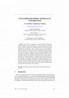 Research paper thumbnail of Factors Influencing Students' Intention to Use E-learning System: A Case Study Conducted in Vietnam