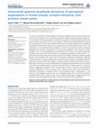 Research paper thumbnail of Intracranial spectral amplitude dynamics of perceptual suppression in fronto-insular, occipito-temporal, and primary visual cortex