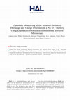 Research paper thumbnail of {"__content__"=>"Operando Monitoring of the Solution-Mediated Discharge and Charge Processes in a Na-OBattery Using Liquid-Electrochemical Transmission Electron Microscopy.", "sub"=>{"__content__"=>"2"}}