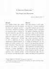 Research paper thumbnail of O processo formulário = The formulary procedure