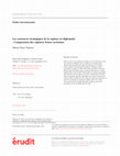 Research paper thumbnail of Les ressources stratégiques de la rupture en diplomatie