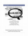 Research paper thumbnail of Bahan ajar Metodologi Penelitian