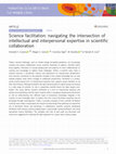 Research paper thumbnail of Science facilitation: navigating the intersection of intellectual and interpersonal expertise in scientific collaboration