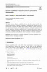 Research paper thumbnail of Dynamic capabilities in tourism businesses: antecedents and outcomes