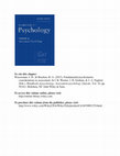 Research paper thumbnail of Fundamental Psychometric Considerations in Assessment