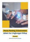 Research paper thumbnail of Peran Penting E-Government dalam Isu Lingkungan Hidup