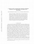 Research paper thumbnail of A time of ruin constrained optimal dividend problem for spectrally one-sided Lévy processes