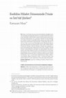 Research paper thumbnail of Endülüs Hilafet Döneminde İʻtizâr ve İstiʻtâf Şiirleri