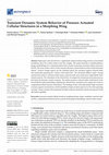 Research paper thumbnail of Transient Dynamic System Behavior of Pressure Actuated Cellular Structures in a Morphing Wing