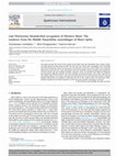 Research paper thumbnail of Late Pleistocene Neanderthal occupation of Western Mani: The evidence from the Middle Palaeolithic assemblages of Mavri Spilia