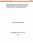 Research paper thumbnail of The Performance Of The State Islamic Religious Councils (SIRCs) In Malaysia : Waqf Efficiency And Determinants