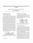 Research paper thumbnail of Supplementary Material : Switching Convolutional Neural Network for Crowd Counting