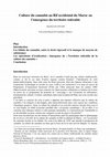 Research paper thumbnail of Culture du cannabis au Rif occidental du Maroc ou l'émergence du territoire tolérable