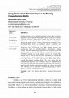 Research paper thumbnail of Using Online Short Stories to Improve the Reading Comprehension Ability